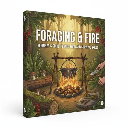 Foraging & Fire: Beginner’s Guide to Wild Food and Survival Skills
